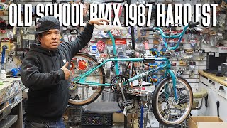 The GREATEST BMX Bike Ever? Restoring this 1987 Haro FST