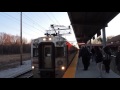 south shore line nictd emu 106 leads an inbound arriving departing dune park chesterton in