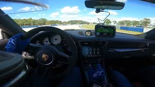 Sebring International Track Day Onboard Porsche 991.2 GT3 NASA HPDE3 October 2022