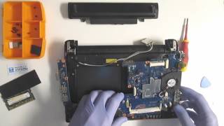 How To Open/Disassemble Samsung NetBook (fast \u0026 easy)