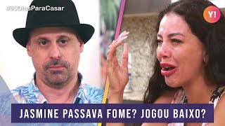 GINO DEIXOU JASMINE EM CASA PASSANDO FOME DE PROPÓSITO? ELE DESMENTIU ACUSAÇÃO | 90 DIAS PARA CASAR