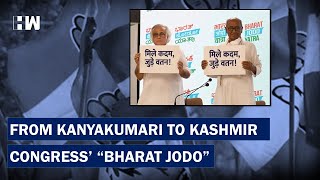 Congress Launches Its Bharat Jodo Yatra Campaign At AICC Headquarters |