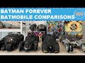 McFarlane Toys DC Multiverse Review: Batmobile Comparisons | Asoka The Geek