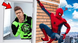 Franklin Hiding From Spiderman In GTA 5 | Avengers Hide & Seek In GTA 5
