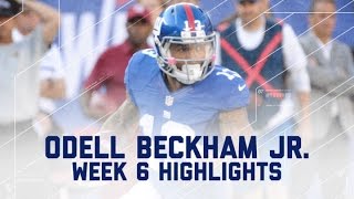 Odell Beckham Jr. Goes Off for Career-High 222 Yards! | Ravens vs. Giants | NFL