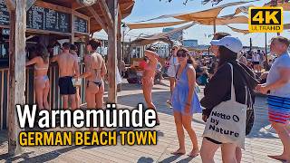 Warnemünde 4K Walking Tour | Charming German Beach Town