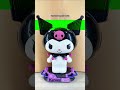 unboxing the newly released limited edition top toy kuromi building blocks figurine. sanrio. 酷洛米