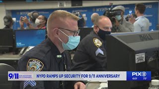 NYPD ramps up security ahead of 9/11