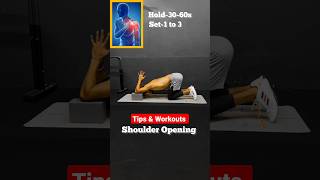 🤫Shoulder Opening🔥 workout | For Beginners|#fitnessbymaddy #viral #youtubeshorts #shorts