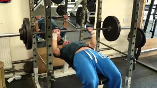 Bench Press 127.5kg x5