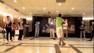 Kizomba Demo in Valencia, with Real Kizomba music. Eddyvents and Lucia Nogueira