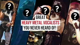 5 Great Heavy Metal VOCALISTS You Never Heard Of!! (80s edition)