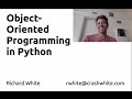 Intro to Object-Oriented Programming in Python, part 2