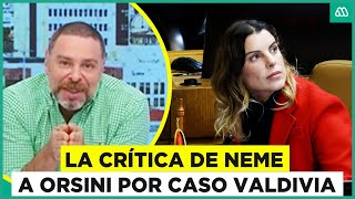 La crítica de Neme a diputada Maite Orsini en caso Jorge Valdivia