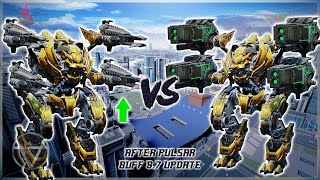 [WR] 🔥 Pulsar (+40%) VS Hazard (NA) – Mk3 Comparison | War Robots