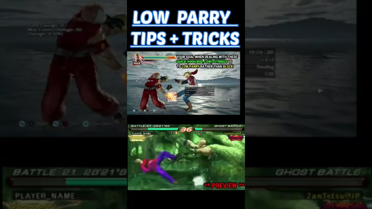 TEKKEN 7 Tip Low Parry Tekken Tutorial – Tekken Shorts