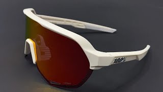 Óculos de Ciclismo 100% S2 2 Lentes Branco