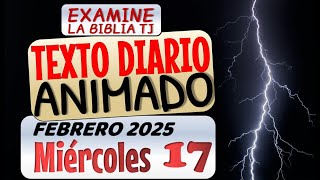 JW TEXTO DIARIO ANIMADO DE HOY 🔵Jehová “los hará fuertes” ✅ EXAMINE LA BIBLIA TJ