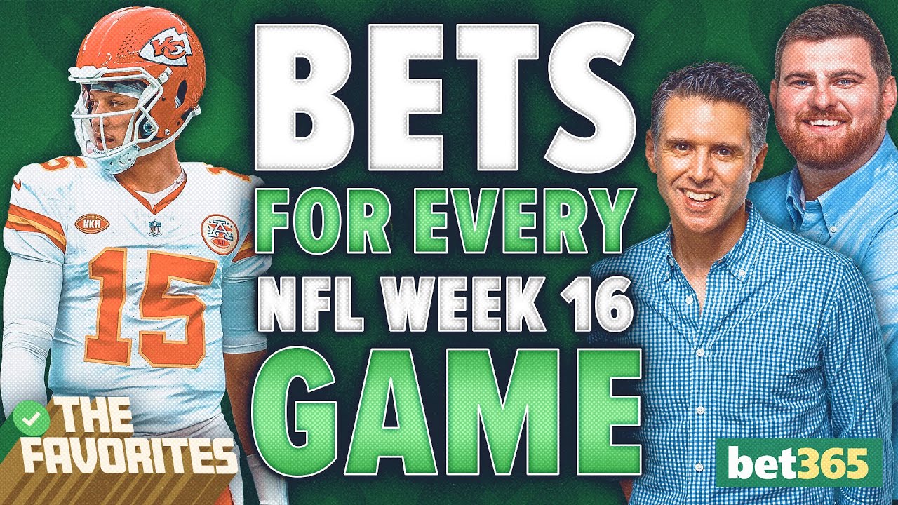 NFL Week 16 Betting Predictions & BETS For EVERY NFL Game! NFL Expert ...