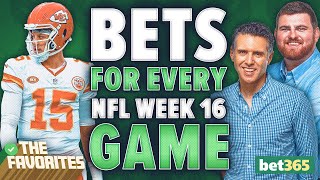 NFL Week 16 Betting Predictions & BETS for EVERY NFL Game! NFL Expert Picks | The Favorites Podcast