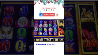 12 Days of Jackpot Handpays, No. 9 - 50x Multiplier Twice! #shorts #shinobislots #timberwolfdeluxe