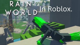 LIZARD GAME- RAINWORLD!?!? In ROBLOX????