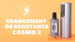 Clearomiseur Cosmo 2 Tank - Vaptio | Changement de résistance et amorçage [ Kit Cosmo 2 ]