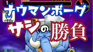 【ドラクエウォーク】ミラティブ メガモンスター！　ナウマンボーグ戦　サシの決闘でボコられる。。。