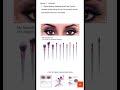 Beauty Makeup Brush Set Cystal Handle Stylish Brush Foundation Eye Shadow Shopee Malaysia Save Value