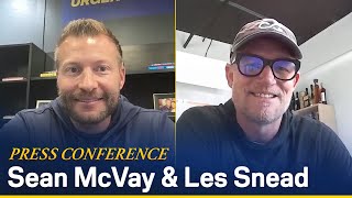 Sean McVay & Les Snead Pre-Draft Press Conference