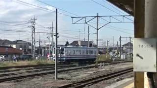 【HD】キハ5000形関東鉄道常総線普通取手行(下館発車) Form Kiha-5000 Kanto Railway Local for Toride Departing fron Shimodate