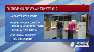 Bill to keep non-citizens names from voter rolls