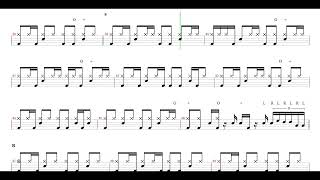 adele-skyfall | Drum Score, Drum Sheet Music