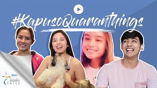 #KapusoQuaranThings: What your favorite Kapuso artists do during the ECQ | GMA Artist Center