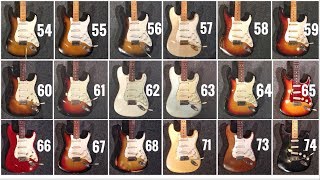 The 20 Greatest Fender Stratocasters of all time