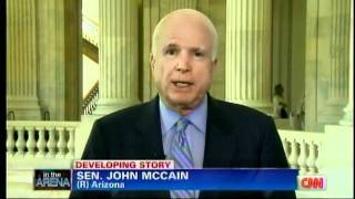 SENATOR JOHN McCAIN ON CNN'S IN THE ARENA 7-12-11
