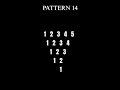 Inverted Pyramid Number Pattern in Java | Nested Loops Tutorial