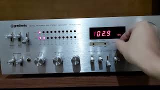 Gradiente - Receiver Model 1450 - FM digital (final dos anos 70)