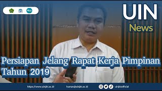 Persiapan Jelang Rapat Kerja Pimpinan Tahun 2019