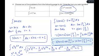Math 151 - Spring 2025 Exam 1 Q4 Walkthrough