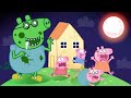 Zombie Apocalypse, Mummy Pig Turn Into A Zombie At House 🧟‍♀️ | Peppa Pig Funny Animation