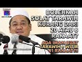 TAZKIRAH : Masalah Tak Larat Nak Solat Tarawih 8 Rakaat - Ustaz Shamsuri Ahmad