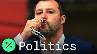 Catholic Church Slams Matteo Salvini for Kissing Rosary at Political Rallies