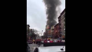 East Village Explosion - New York City