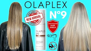 The NEW OLAPLEX Nº9 Anti-Damage Protecting Hair Serum | How To Use In Styling Routine & How It Works