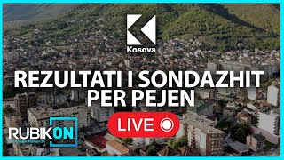 ▶️ PEJA - Rezultati i sondazhit për Pejën