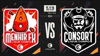 LIGUE CORPO // MENHIR FX VS CONSORT // SEMAINE 7