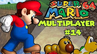 Super Mario 64 Splitscreen Multiplayer #14 | Large and In Charge
