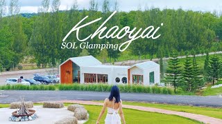 VLOG Ep.16 Khaoyai Sol Glamping นอนเต็นท์เขาใหญ่| Millieaii