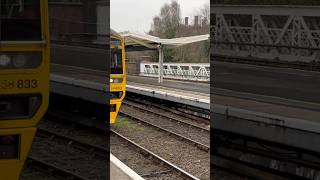 TfW class 158s leaving Shrewsbury + tones